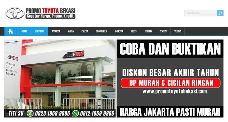 jasa pembuatan website Bekasi Barat